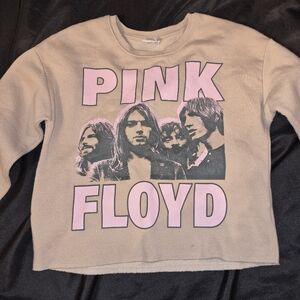 Pink Floyd Beige and Black Sweatshirt